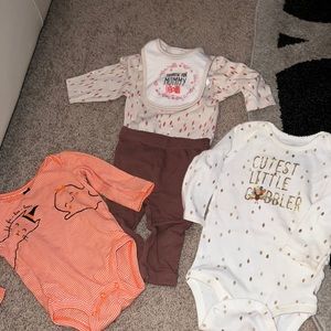 6-9 month Thanksgiving baby clothes